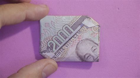 Dollar Bill Origami Envelope Dollar Bill Origami Money Origami
