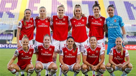 Arsenal Ladies Football Team Members