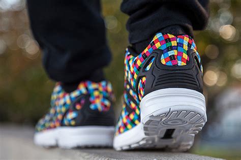 Remember These Rainbow Adidas Zx Flux Wovens Sole Collector