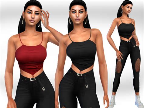 The Sims Resource Casual Blouses