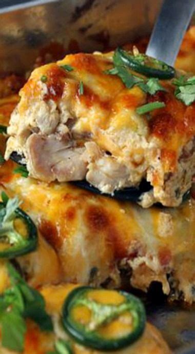 Touch device users, explore by touch or with swipe gestures. Buffalo Chicken Jalapeno Popper Casserole | YourCookNow