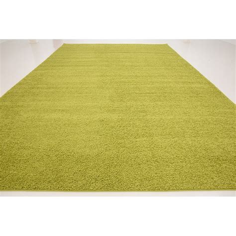 Polka dotted floor stressed out the light green walls and white tub and sink in this area. Unique Loom Solo Moss Green Area Rug & Reviews | Wayfair