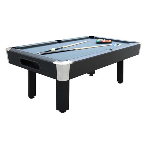 Content must relate to miniclip's 8 ball pool game. Sportcraft Arlington 84" Gray Billiard Table w/ Arcade ...