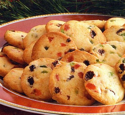 Slice And Bake Fruitcake Cookies Recipe Easyrecipes