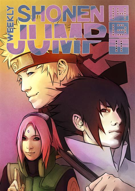 Naruto Shonen Jump Cover By Bestrice On Deviantart