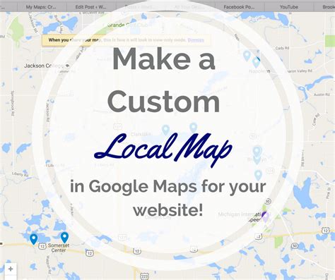 Create A Custom Local Community Map With Google My Maps Real Estate Website Design On