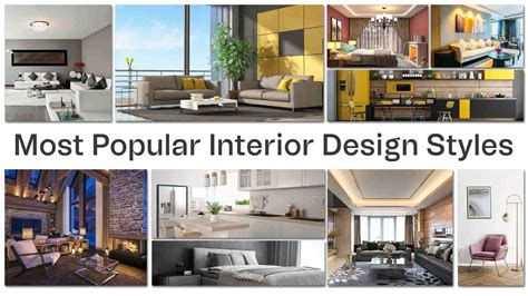 Top 10 Types Of Interior Design Styles With Components