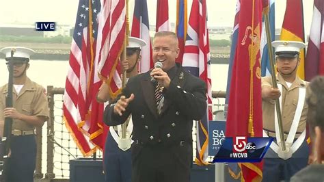 The Singing Trooper Delivers Emotional National Anthem Performance