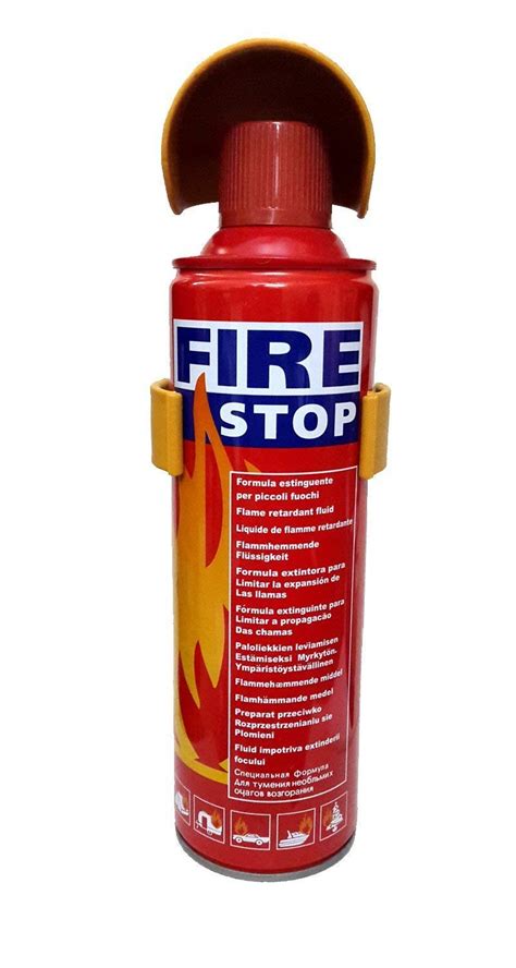 Portable Spray 500ml Fire Extinguisher Pack Of 3 Home Improvement
