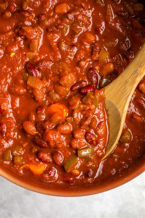 Chili Recipe Vegan Easy