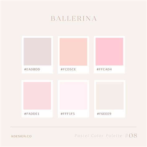 21 beautiful pastel color palette examples with color codes