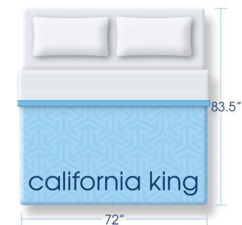 King Size And California King Size Mattress Dimensions Serta Comfort 101