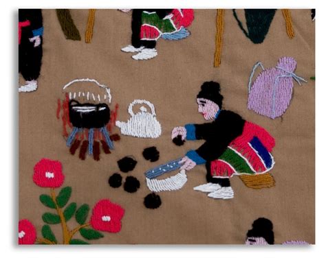 Hmong Story Cloth - detail | Paper embroidery, Learn embroidery ...