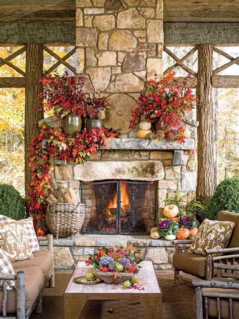 26 Fall Mantel Decorating Ideas Southern Living