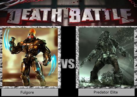 Fulgore Vs Predator Elite By Wolfblade111 On Deviantart