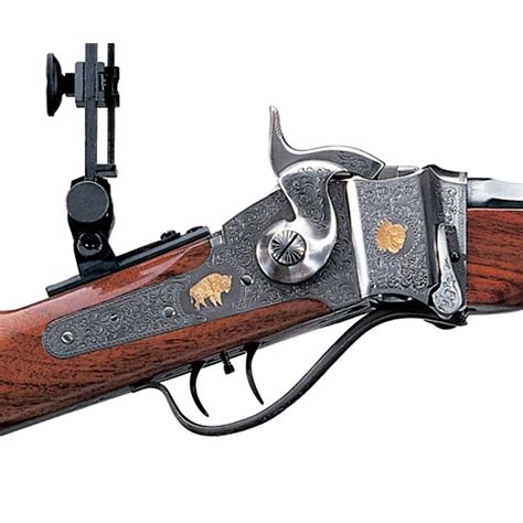 Uberti 1874 Sharps Extra Deluxe Blued Single Shot Rifle 45 70