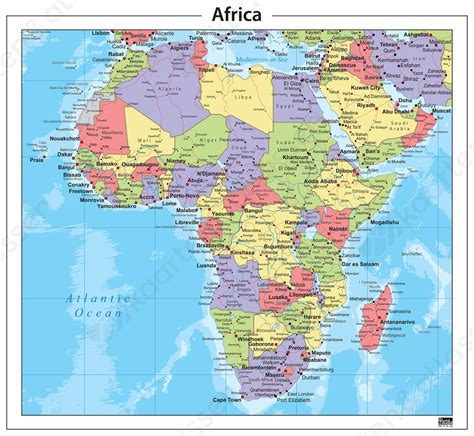 Veel industrielanden hebben belangen in de ontginning van grondstoffen in afrika, variërend van koper, goud, diamanten en aardolie tot koffie. Digitale Kaart Afrika Staatkundig 264 | Kaarten en Atlassen.nl