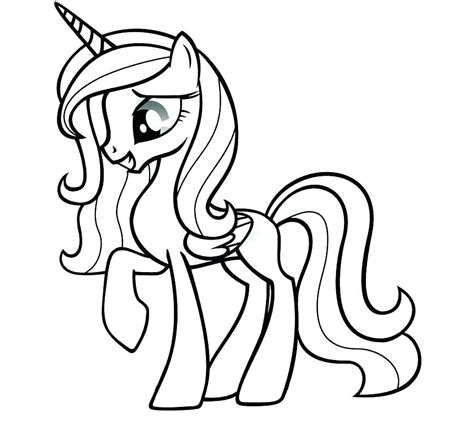 Pretty Pony Coloring Page Coloring Pages