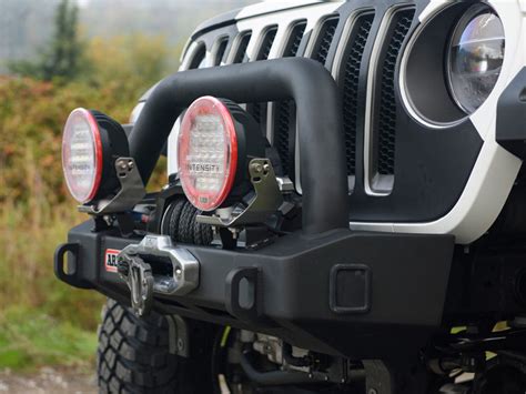 Arb Deluxe Stubby Front Bumper For 18 Up Jeep Wrangler Jl And 20 Up Gl
