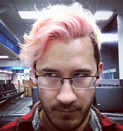 Markiplier Pink Hairstyle Markiplier Jacksepticeye Youtube Gamer