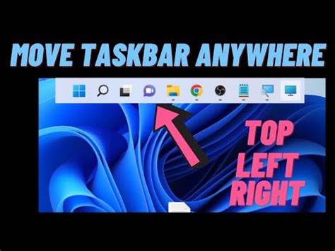 How To Move Taskbar To Top On Windows Move Taskbar Anywhere