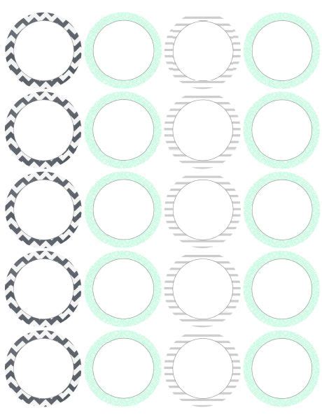 17 Round Labels And Round Label Template Printables Ideas Round