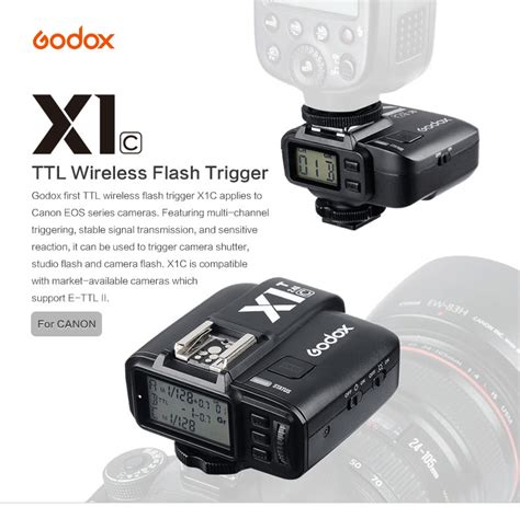 trigger godox x1t c tích hợp ttl hss 1 8000s cho canon hàng chính hãng giá và dịch vụ tốt nhất