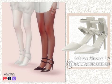 The Sims Resource Bandage Pointed Toe High Heels 82
