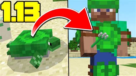 How to get turtle shells in minecraft. SECRET TURTLE ARMOR DISCOVERED! (Minecraft News Update ...