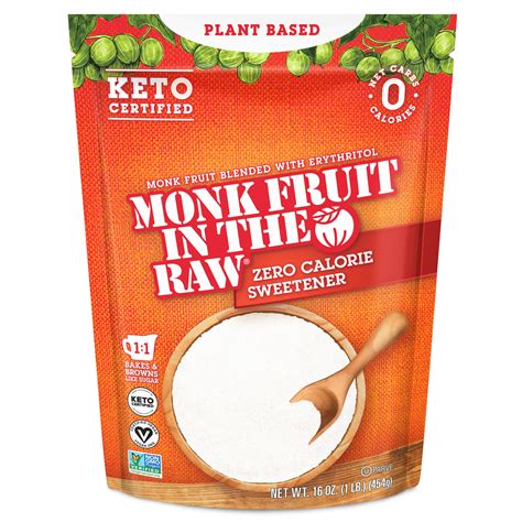Buy Monk Fruit In The Raw Natural Monk Fruit Sweetener W Erythritol