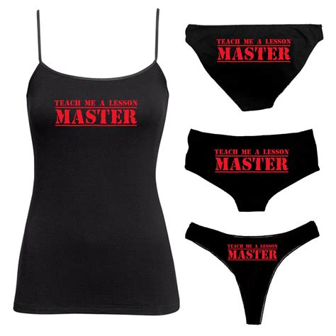 Teach Me A Lesson Master Panties Owned Knickers Panties And Etsy