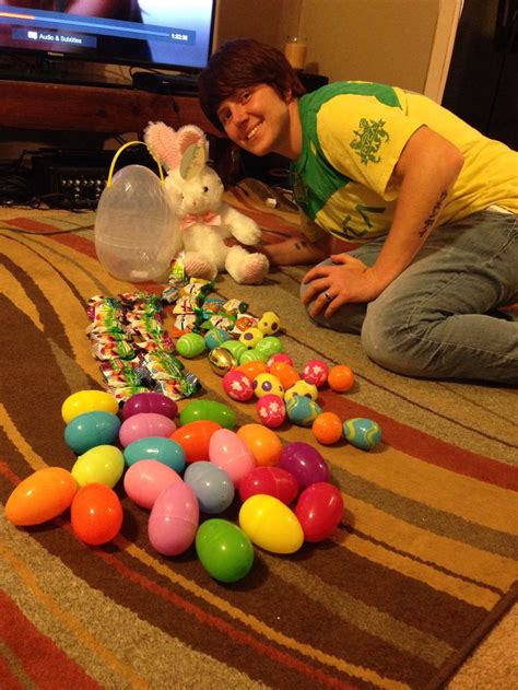 Put rewards like extra screen time and skipping chores, little prizes or trinkets, money, coupons for things, or even tokens to trade up for a larger prize in an easter egg store. Easter egg hunting for adults :) | Egg hunt, Easter egg hunt, Easter eggs