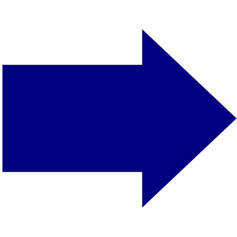 Blue Arrow Openclipart