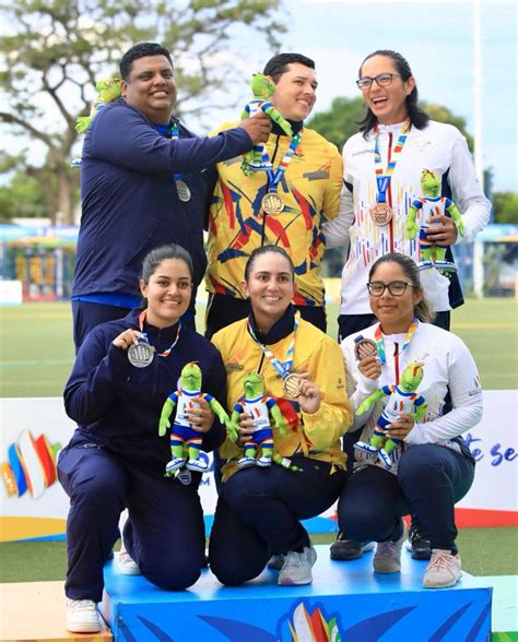 Colombia Takes Seven Golds In The Bolivarian Games World Archery Americas