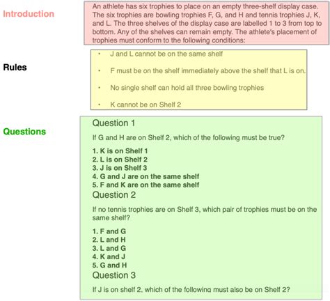 Lsat Logic Games Practice Questions The Best Lsat Logic Games