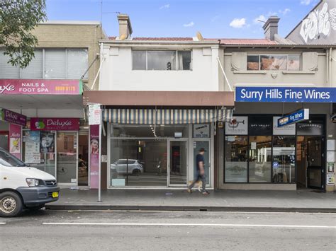 Crown Street Surry Hills Nsw Leased Shop Retail Property