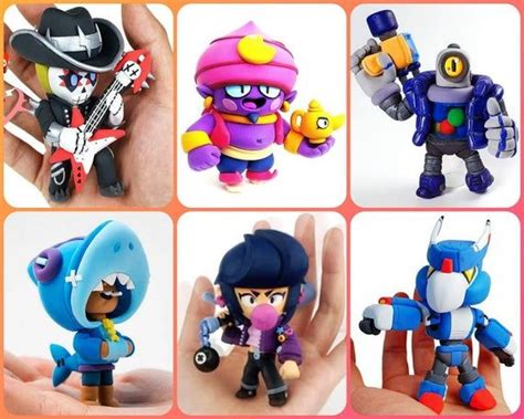 Brawl Stars Figures Handmade With Polymer Clay Various Options