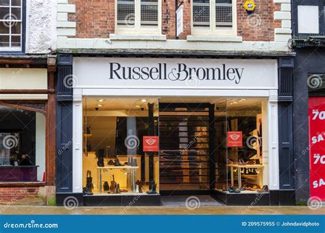 Russell And Bromley Shoe Store In Chester Editorial Image Image Of