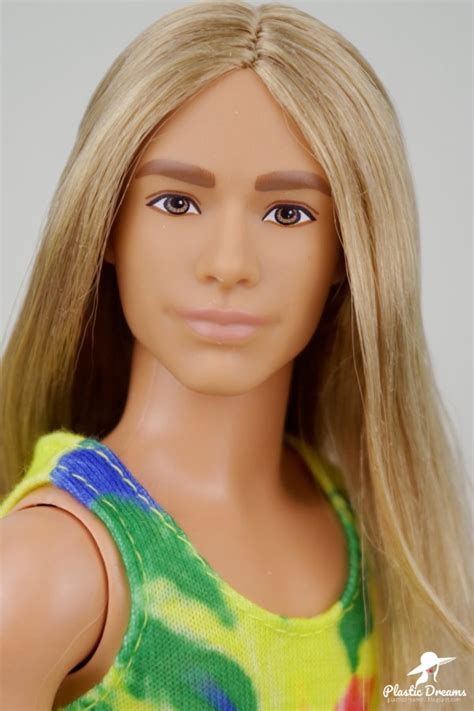 Plastic Dreams Dolls Barbie Et Miniatures Fashionistas Ken Doll 138 Long Blond Hair