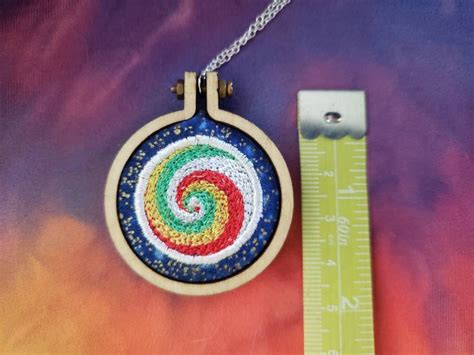 Firefly Inspired Kaylee Umbrella Swirl Embroidered Necklace Etsy