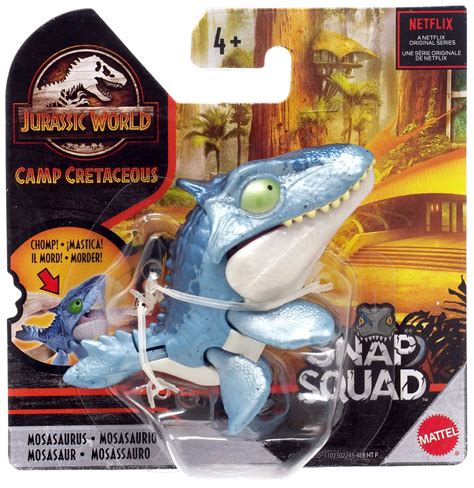 Jurassic World Camp Cretaceous Snap Squad Mosasaurus Mini Figure