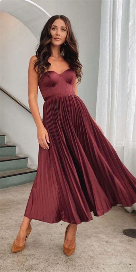 24 Gorgeous Fall Wedding Guest Dresses Wedding Dresses Guide