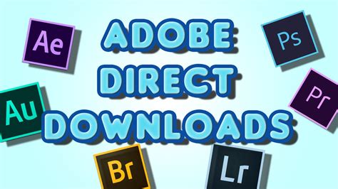 How To Directly Download Adobe Software Youtube