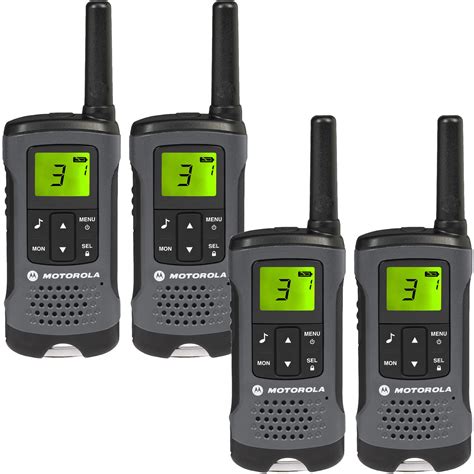 4 Motorola Tlkr T60z Walkie Talkie Pmr446 Rechargeable Radio Quad Pack