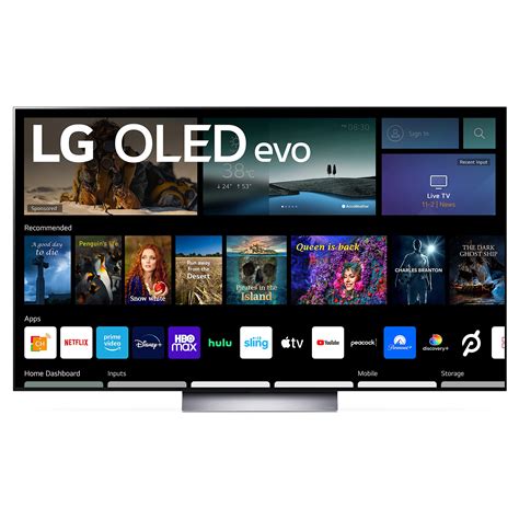 Buy Lg Inch Class Oled Evo C Series Alexa Built In K Smart Tv Hz Refresh Rate Ai