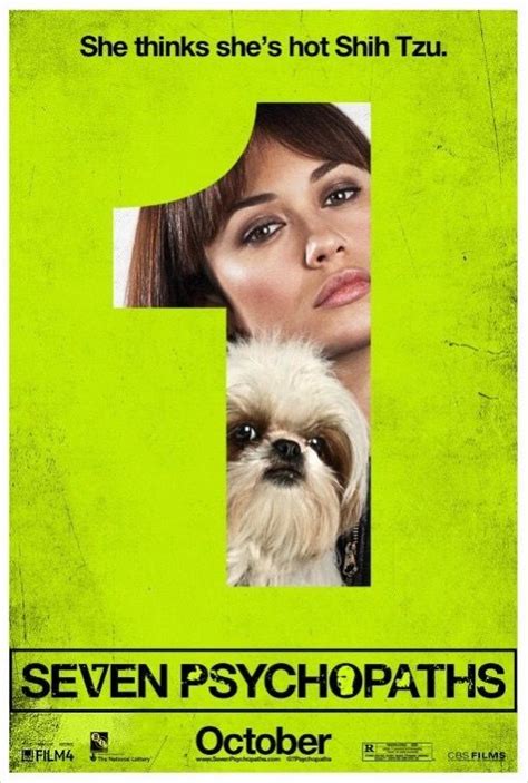 Seven Psychopaths Movie Posters Psychopath Comedy Films