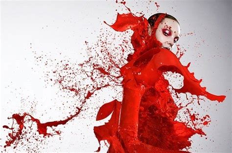 Iain Crawford Photography Model Paint Clothing Splash