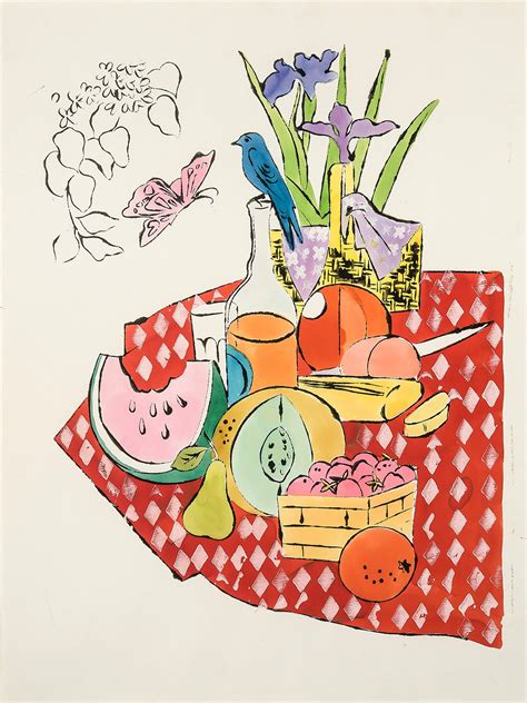 Draw like andy warhol (basic printmaking). Andy Warhol - The Picnic at 1stdibs