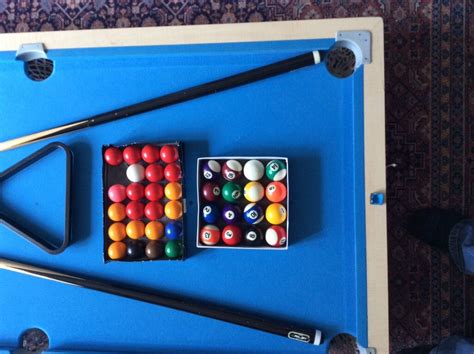 Riley 5 Foot Table Top Pool Table Plus Balls Snooker Balls And Cues In Newcastle Tyne And