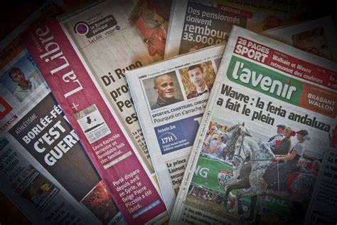 Lavenir De La Presse écrite Il Y A Quelquun La Libre